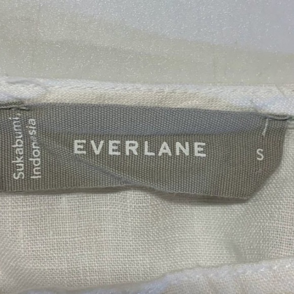 Everlane 100% linen drawstring top - Picture 7 of 11